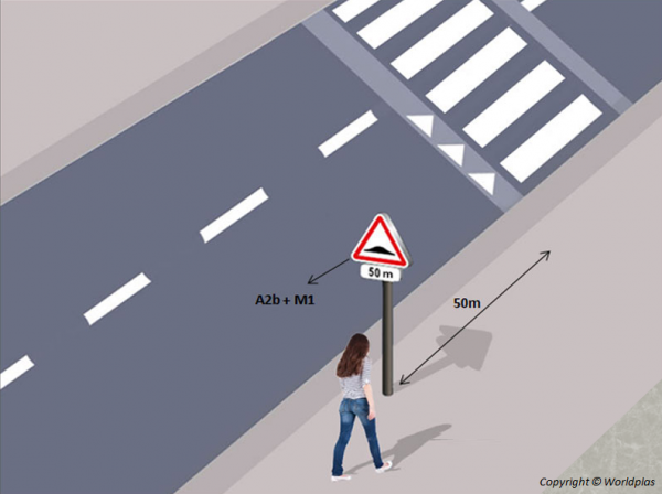 15.1 Zones signalées en agglomération