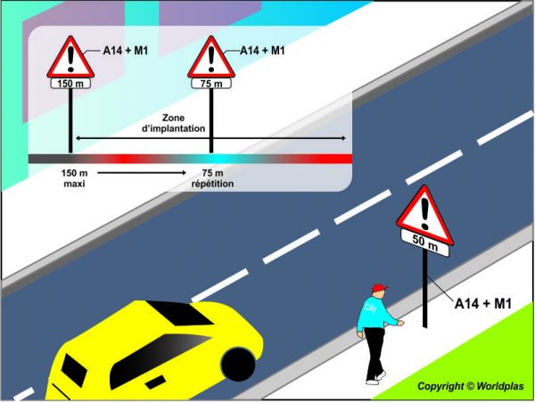 16.2 Signalisation des dangers en agglomération