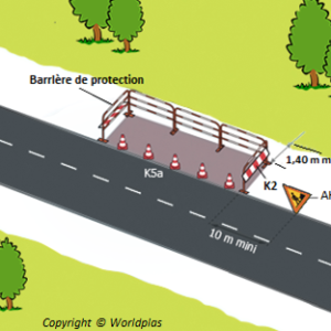 Travaux sur trottoir