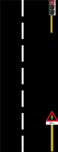 Feu tricolore intelligent TYPE 1