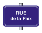 Découvrez le modèle de panneau de rue fabriqué par WP Signalisation 