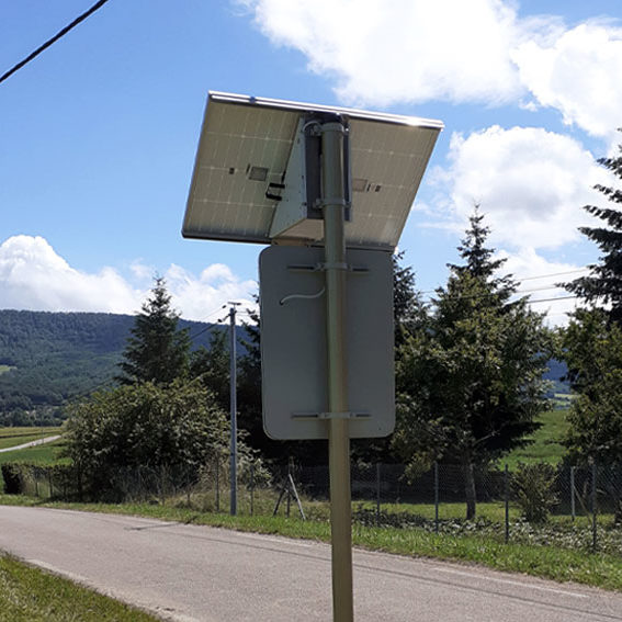 Radar pédagogique solaire dernière